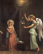 Pierre Auguste Pichon The Anunciacion oil painting on canvas